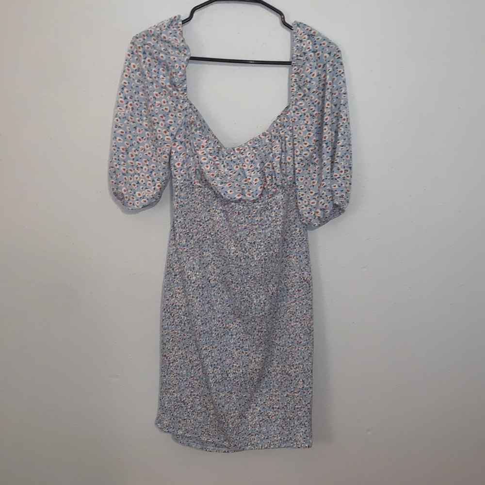 Smocked Maternity Dress